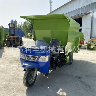 牛棚粪便b四驱铲粪车养殖场粪水收集清粪机三轮驱动猪场除粪设备