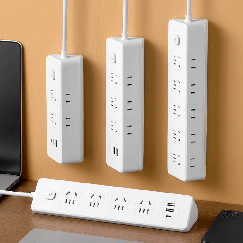 多头插座带开的插座面板电板排电电脑专用大学宿生A009舍排插带u