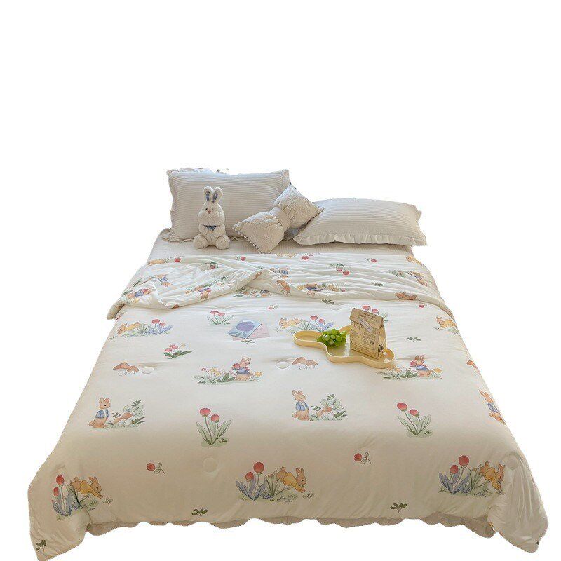 A类针织棉夏凉被卡通儿童被子柔软E大豆纤维春秋冬被加厚保暖被芯