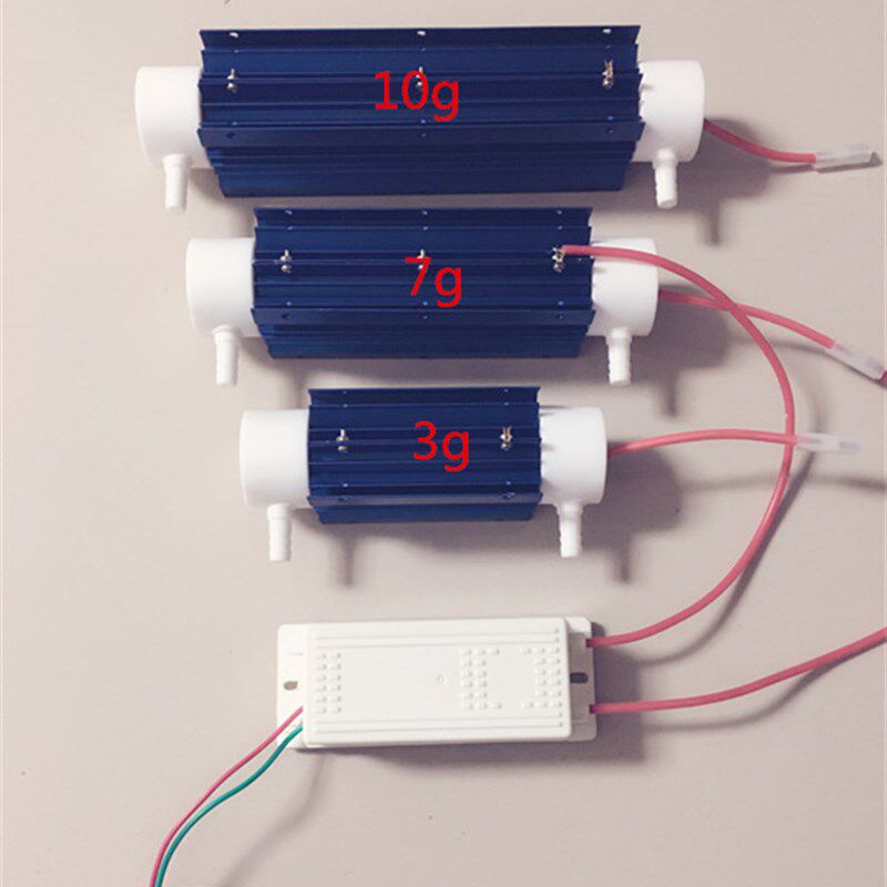 10G管式臭氧发生器 水处理 臭氧电源+石英臭氧管一套