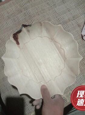 大漆木胎漆器彩j绘盘子漆艺螺钿漆画板金缮材料学生订制DIY微瑕