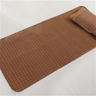 夏季 学生宿舍凉席单人床上下铺可折叠藤席冰丝草席0.8m0.9m1米1.2