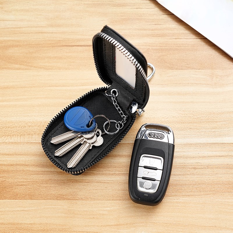 商务汽车钥匙包男士迷你腰挂锁匙包大容量通用钥匙收纳包女小巧