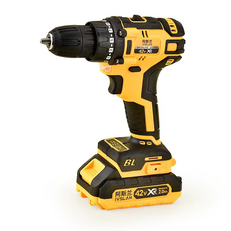 阿斯兰手电钻电动螺丝刀充电式电起子双速12v锂电钻工业手钻