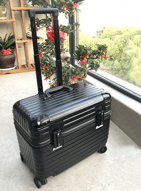 18寸上翻盖铝框拉杆箱万r向轮17超轻小型行李箱女摄影旅行箱男20