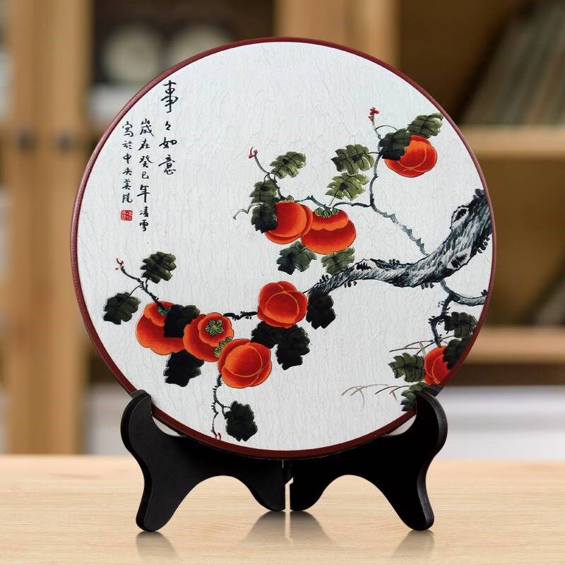 新中式摆件复古工艺品客厅书房间中国风古典装饰品玄关博古架摆设