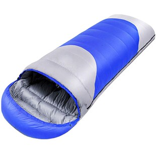 户外野营露营信封式 2600g羽绒睡袋 可拼接睡袋 冬季 单人保暖睡袋