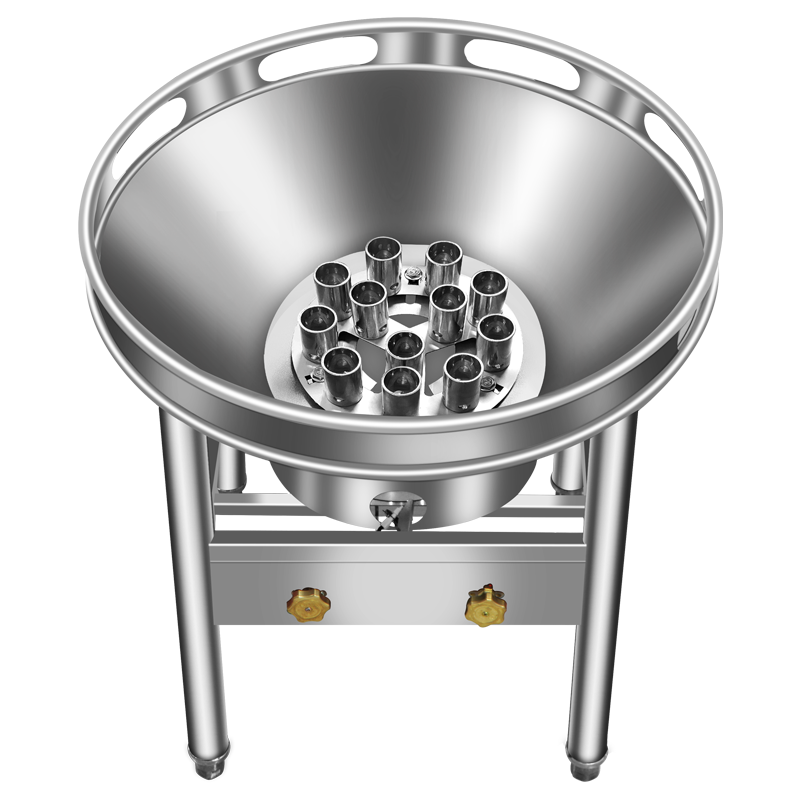 流动酒席大锅灶商用食堂燃气猛火灶户外专用饭店煤气液化气煤气灶