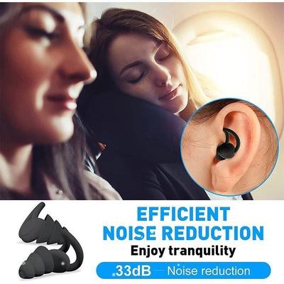 Soundproof Earplugs For Sleeping Soft Silicone Ear Muffs No