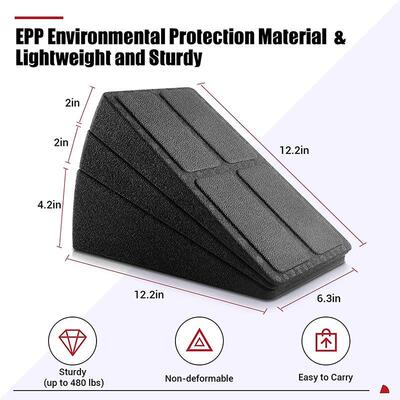 pcs/Set Yoga Bricks Squat Wedge Blocks Slant Board Adjustab