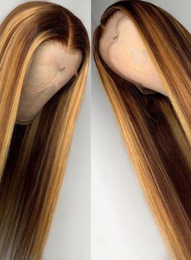 highquality Wigs Human Hair Beautiful Root Lace Remy Bun假发