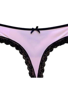 Silk Sexy Women Thongs g string Seamless Panties 牛奶丝内裤