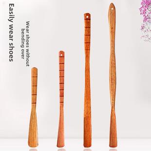 Shoehorn super long free shipping shoehorn solid wood shoe