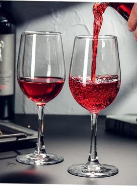 Crystal red wine glass set elegant wine glasses Goblet红酒杯