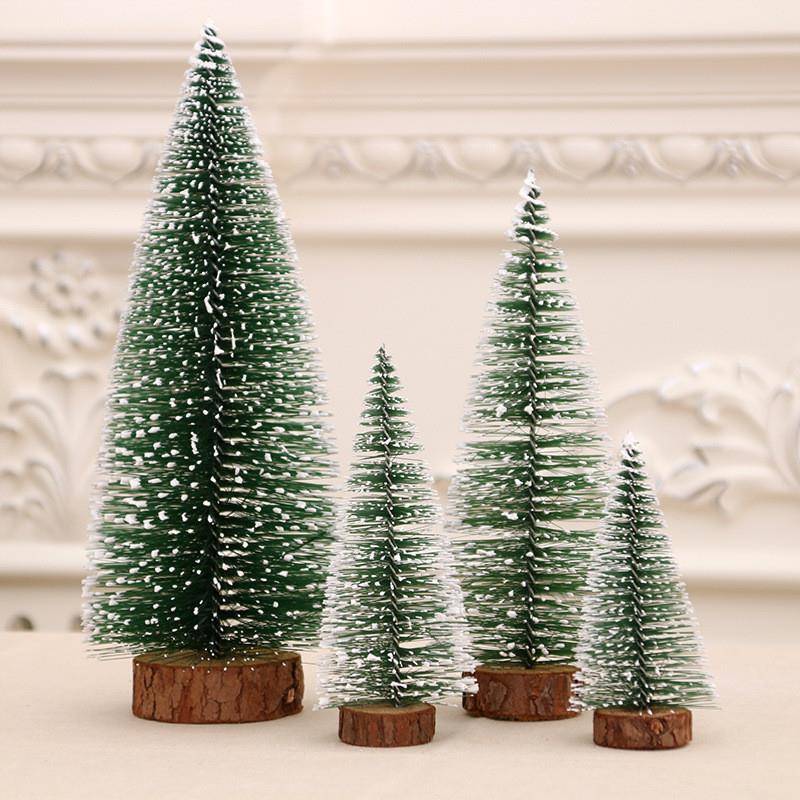 mini christmas tree decoration decor gift迷你圣诞树摆件