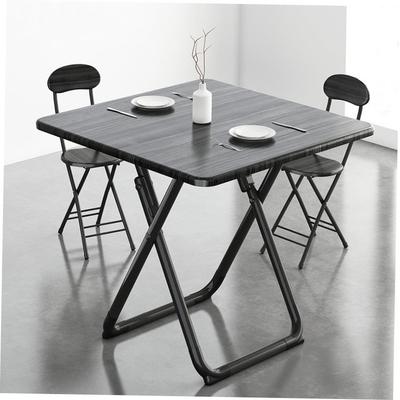 Foldable Square table family dining table and chair combinat