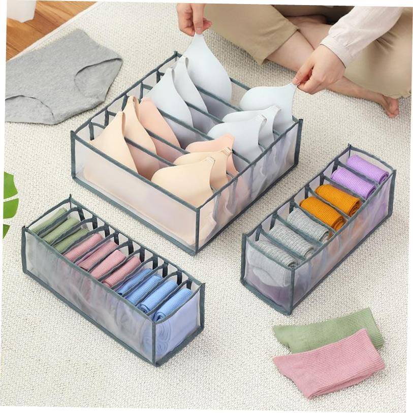 rwear Storage Box Foldable Ties Shorts Meas Drawer Organizer