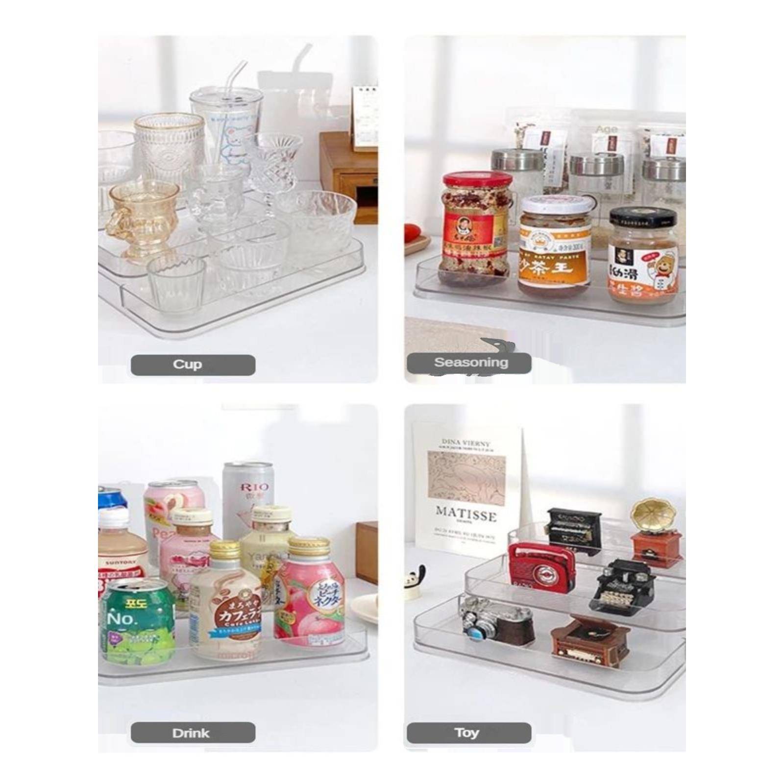 Desktop Perfume Shelf Bathroom Makeup Organizer Perfume Arom