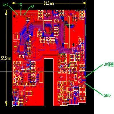 激光测距仪传感器工业模块1000/1500米 红外线电子尺测距仪望远正