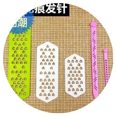 烫发发针冷烫杠发廊用品美发j工具热烫杠子防压无痕隔热片