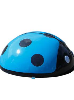 户外玻璃钢真七星瓢虫摆件甲壳虫雕塑户外游乐场园林草坪动物装饰