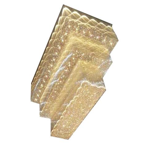 现代豪华别墅大吊灯复式楼客厅楼梯灯长水晶吊灯酒店工程大厅灯