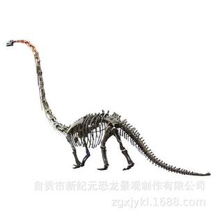 大型仿真恐龙动物化石骨架模型树脂工艺摆件博物馆奇妙夜霸王龙