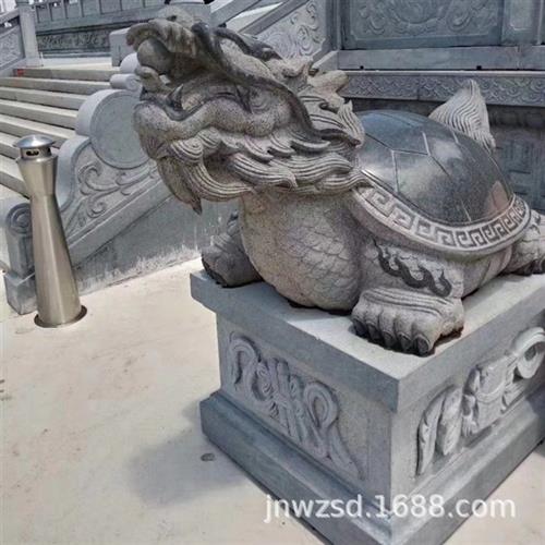 汉白玉石雕金钱龟价格花岗岩石材龙龟雕刻厂石龟图片大全