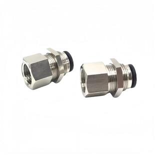 D10 内螺纹隔板直通接头 快插接头 D12 XXH51