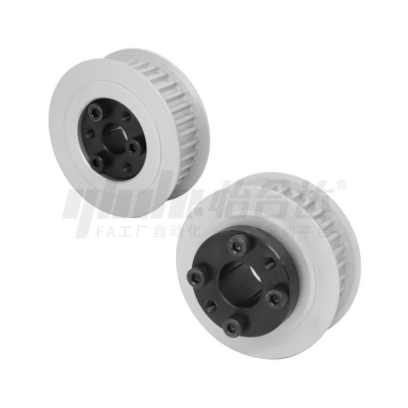 替代怡合达/ECF12/免键高扭矩圆弧齿同步轮 S8M型 皮带宽度15