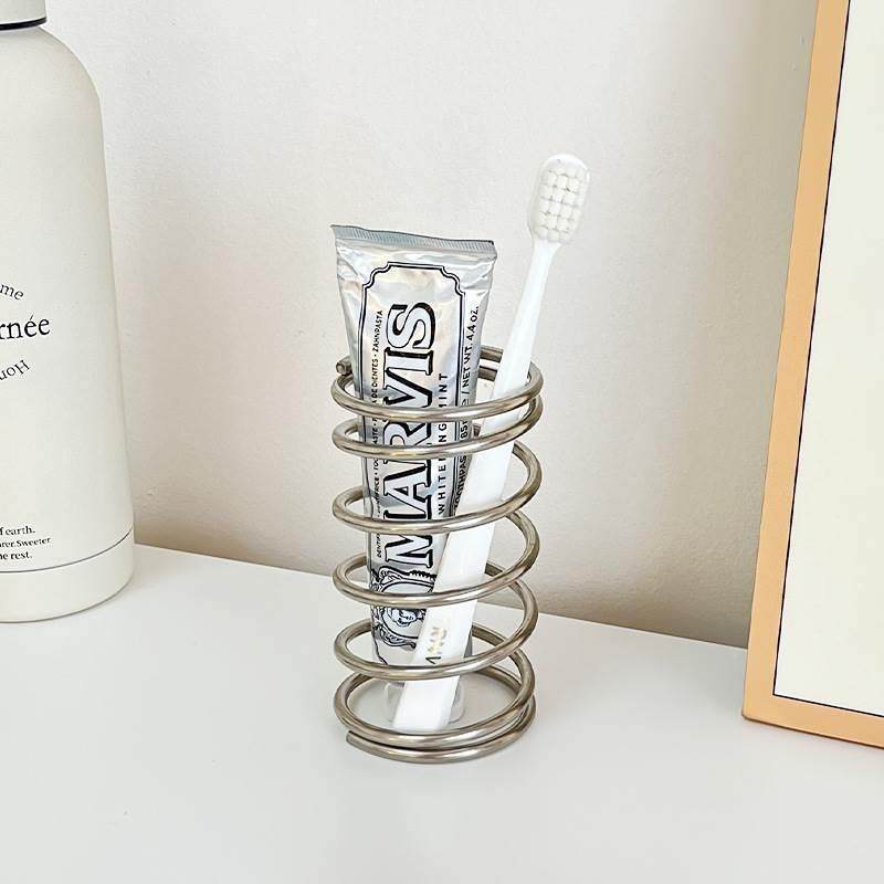 防洗手尘台装饰现简收约金代属圈6LN8xt2X圈牙刷架纳化妆刷文具笔,家居饰品,其他工艺饰品,淘宝优惠券,粉丝福利购,淘宝优惠卷
