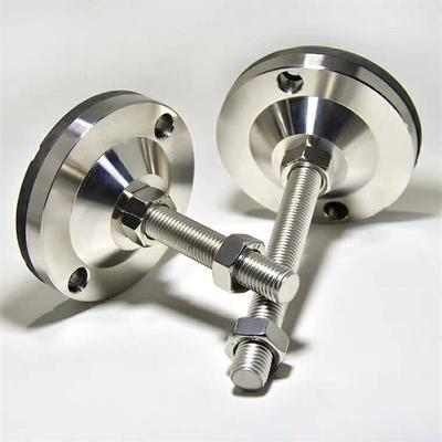 超重载型/万向调节型304不锈钢脚杯WAG71-D100-M20-L100/150/200