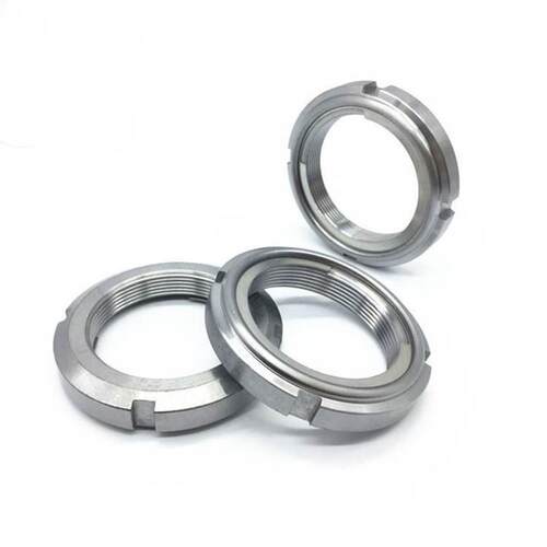 ZC602-1精密U型自锁圆螺母 金属钢片锁紧圆螺帽替代FUNT10 12精品
