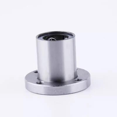 直线轴承圆法兰整体不锈钢SLHFRS/SLHFRWS8 J10 12 16 20 25耐高