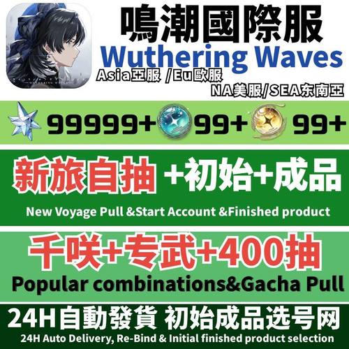 鸣潮国际服初始成品亚欧美自抽