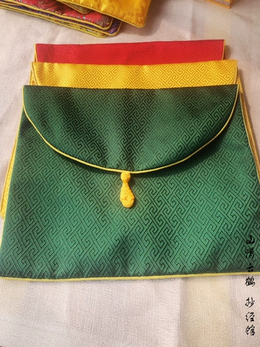 Shanqing Yunhe Brocade Barge Supply Sack, размер этой сумки - 25*34㎝ Большая пропускная способность Установите больше