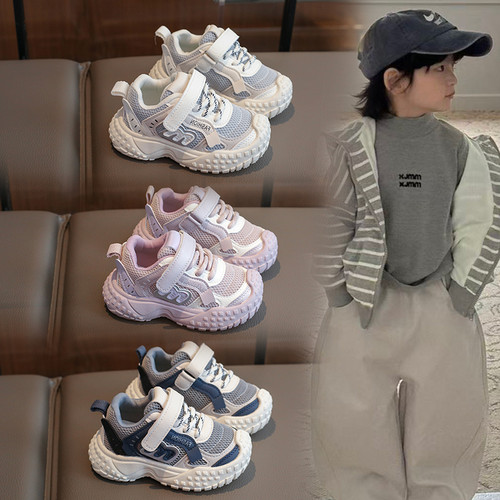 2026春秋透气男女童运动鞋1-3岁