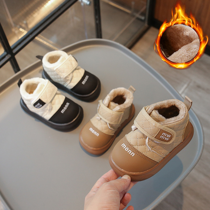 男童加绒保暖雪地靴1-3-6岁男宝宝冬季女宝软底防滑儿童防滑棉鞋2,童鞋/婴儿鞋/亲子鞋,雪地靴,淘宝优惠券,粉丝福利购,淘宝优惠卷