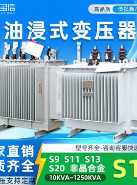 S9-S11-S13-10KV高压油浸式电力变压器250KVA/315/400/630/800KW