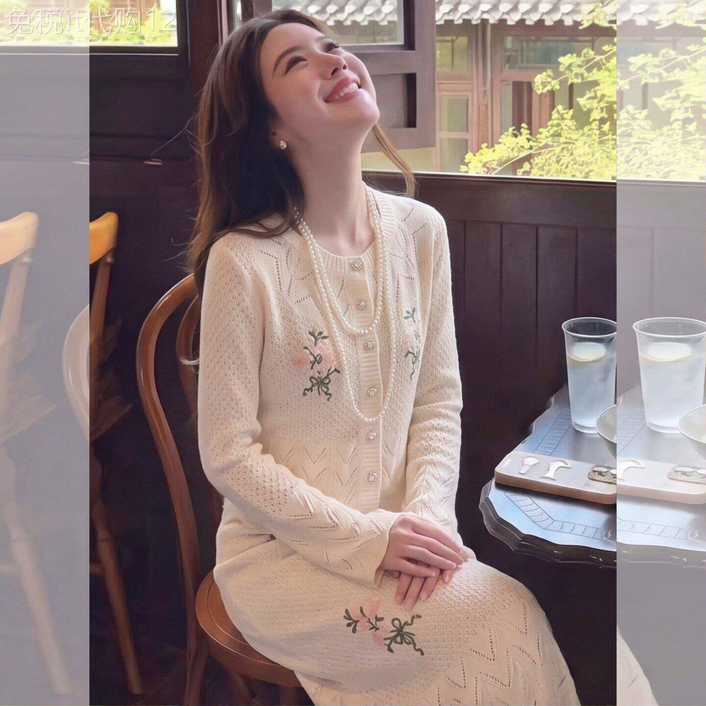 2026秋季新款大码女装通勤显瘦遮肉气质女装百搭温柔风法式复古裙