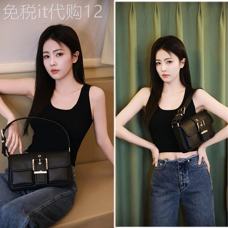 明星同款白鹿黑色小吊带无袖打底背心女夏季2025新款短款露脐上衣