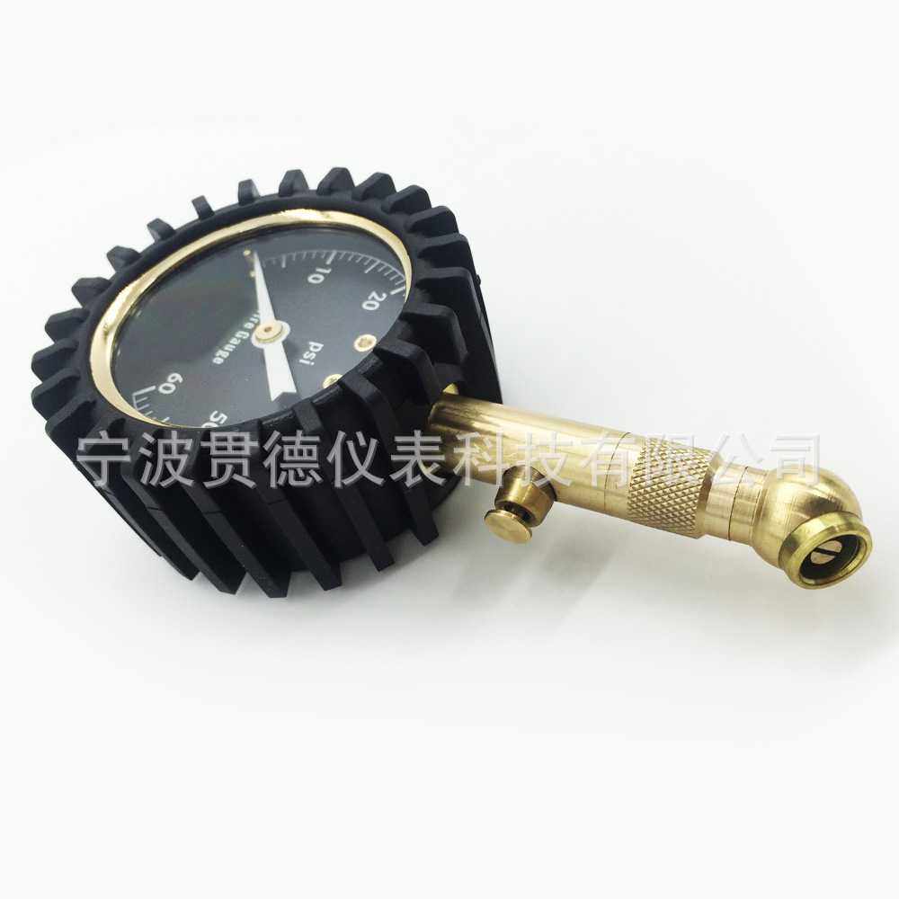 新款直销胎压表带橡胶防护套汽车气压表便携耐用迷你胎压计8