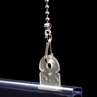 透明挂链吊旗粘顶小圆盘60c PVC挂画轴海报夹 新款 直销现货海报杆