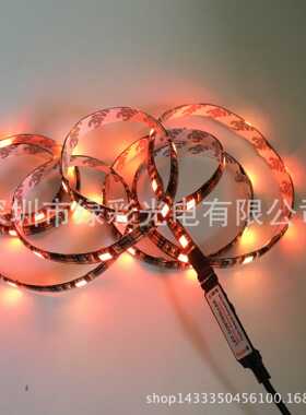 新款直销5050 5V灯带 USB5VRGB灯条 电视背光灯带黑板白板8