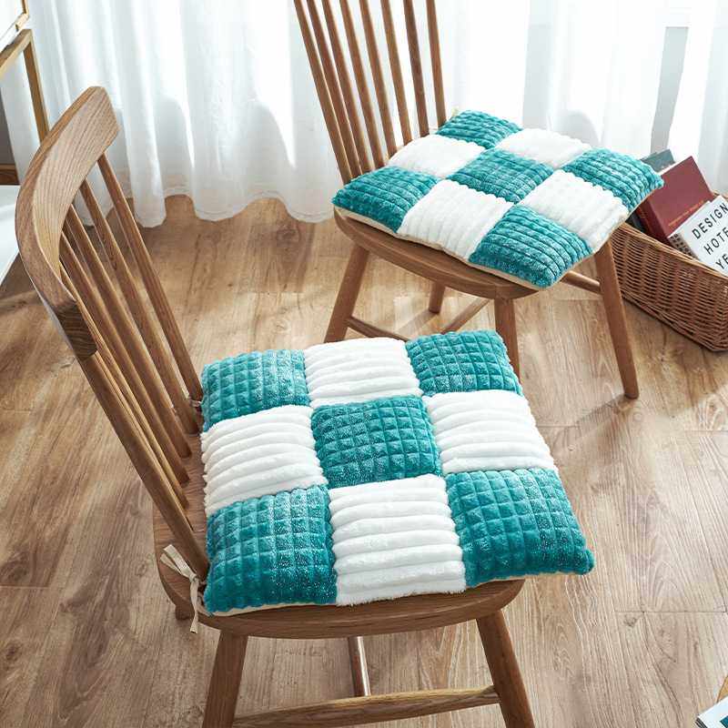 新款直销跨境坐垫冬季保暖防滑学生加厚椅子垫寝室餐椅凳子垫网红,居家布艺,椅垫,淘宝优惠券,粉丝福利购,淘宝优惠卷