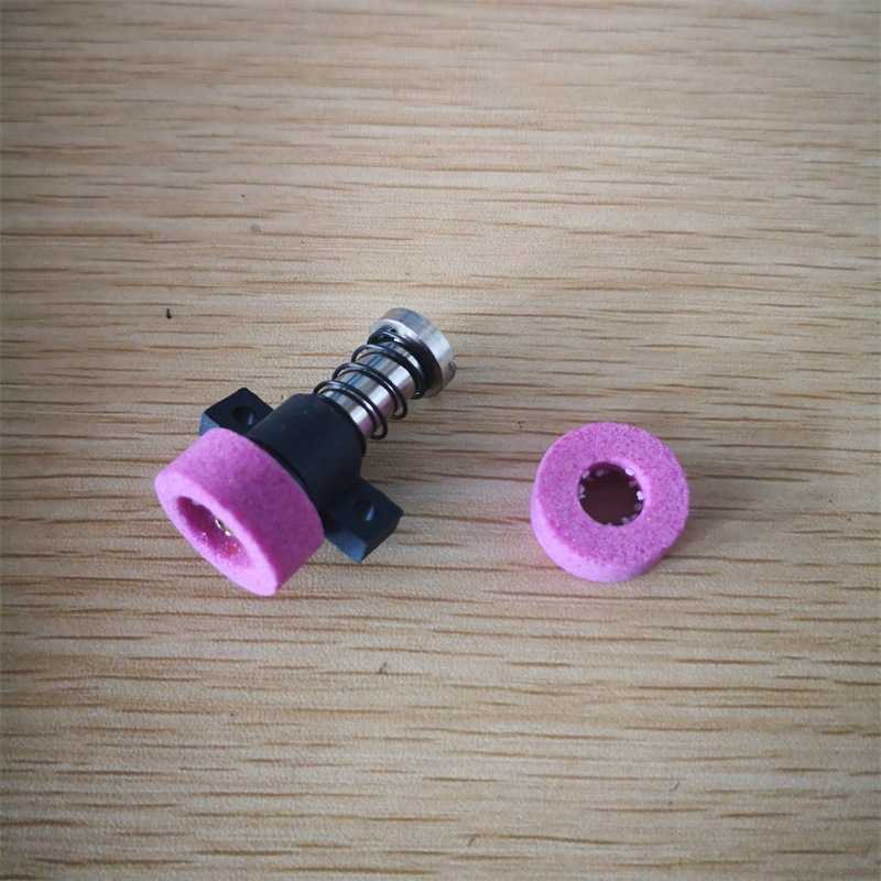 新款直销乐江电剪圆刀裁剪机裁布机磨刀砂轮组件 单砂轮石 纱轮架