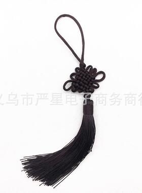 新款直销中国结小号挂件6盘大红色手工流苏穗子挂饰中国特色礼品
