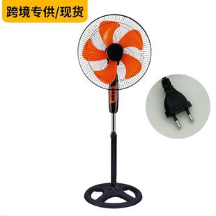 新款 摇头电风扇欧规220V跨境18寸 直销外贸fan家用落地扇16寸立式