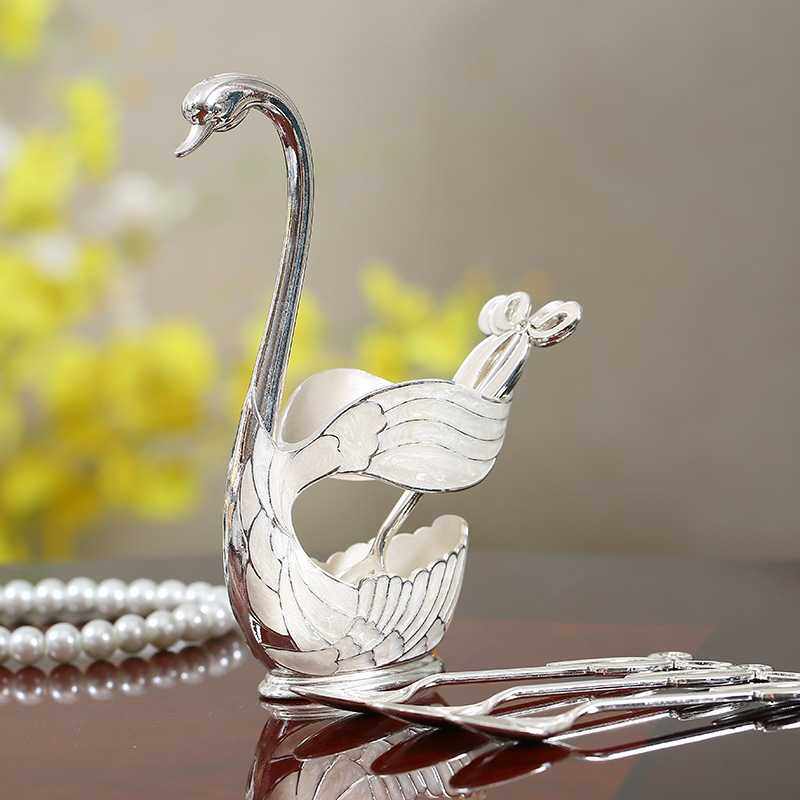 新款直销家用水果勺创意可爱甜品蛋糕叉欧式高档咖啡勺轻奢沙拉勺,家居饰品,桌面摆件,淘宝优惠券,粉丝福利购,淘宝优惠卷