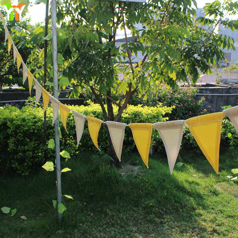 新款直销户外露营帆布帐篷挂旗 婚礼装饰场景布置吊旗 6m野营装饰,节庆用品/礼品,装饰灯,淘宝优惠券,粉丝福利购,淘宝优惠卷